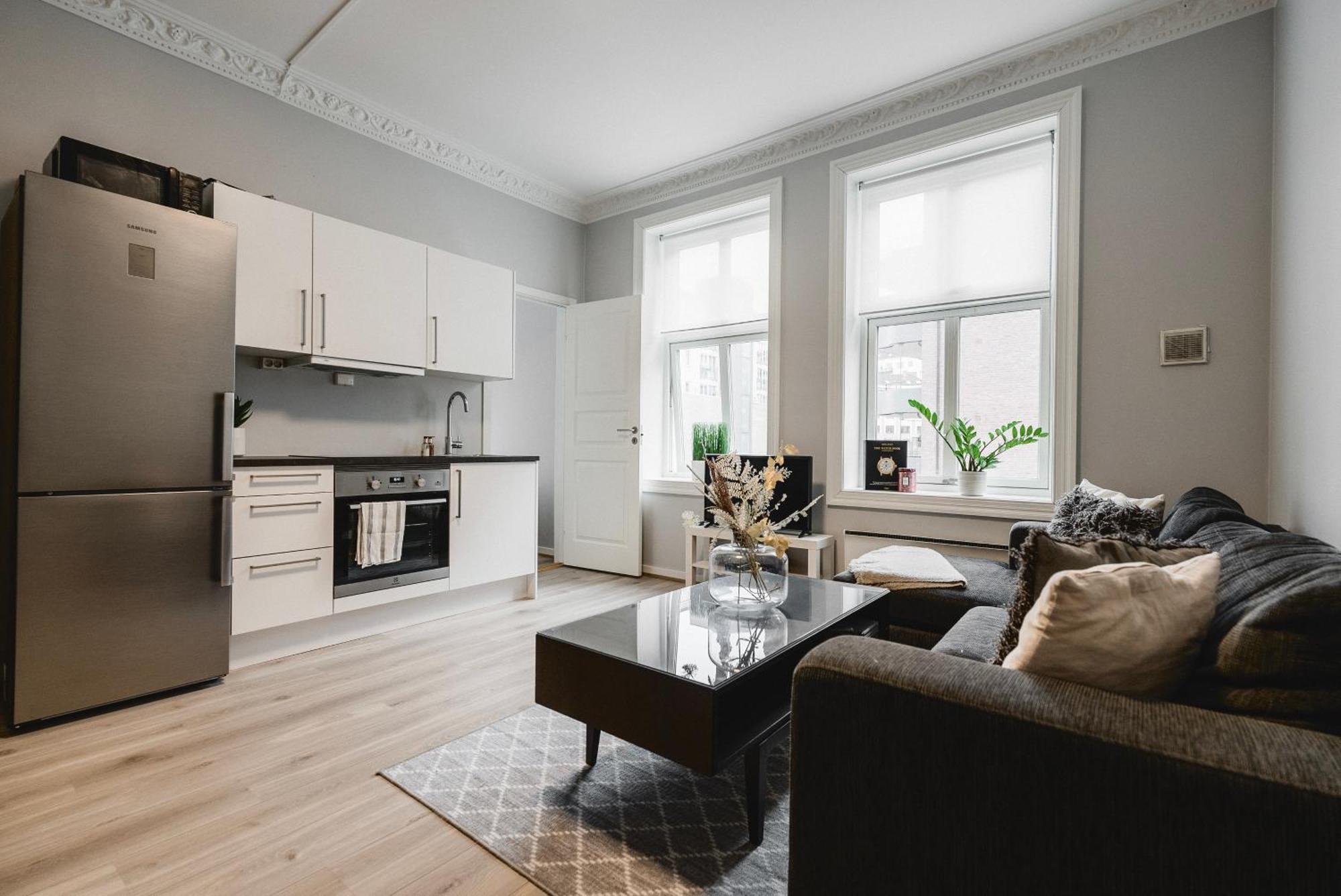One-Bedroom Apartment In Central Oslo Bagian luar foto